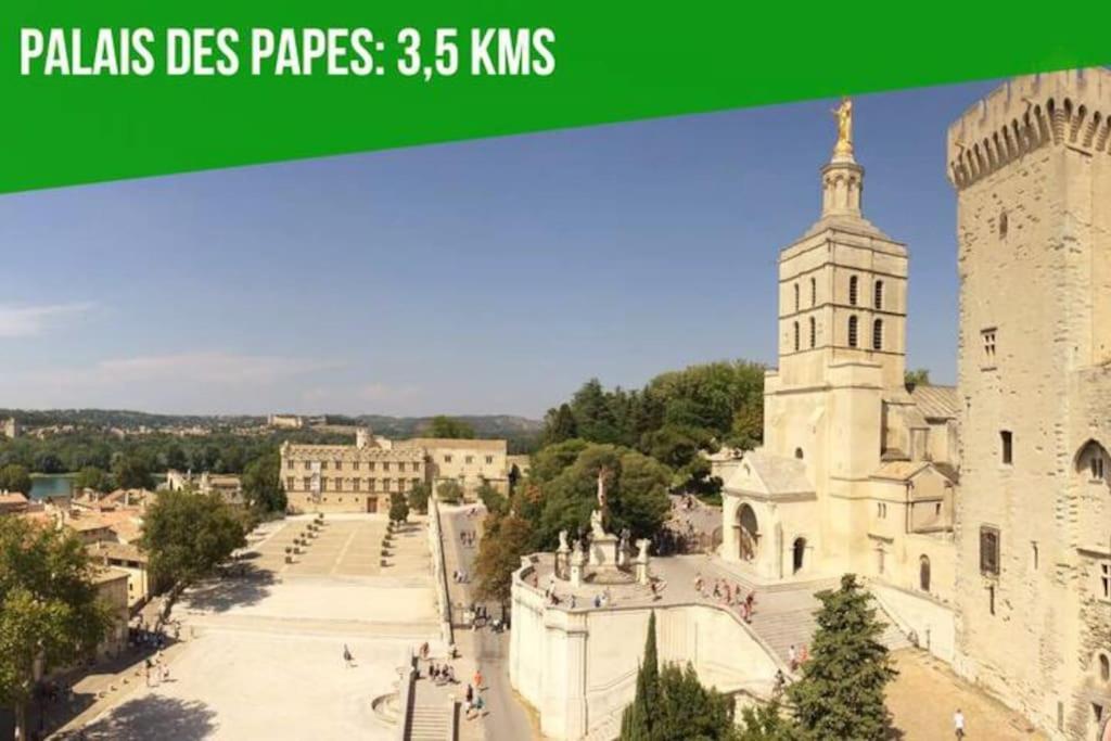 Apartamento Le Figuier - Clim - Wifi Villeneuve-lès-Avignon Exterior foto