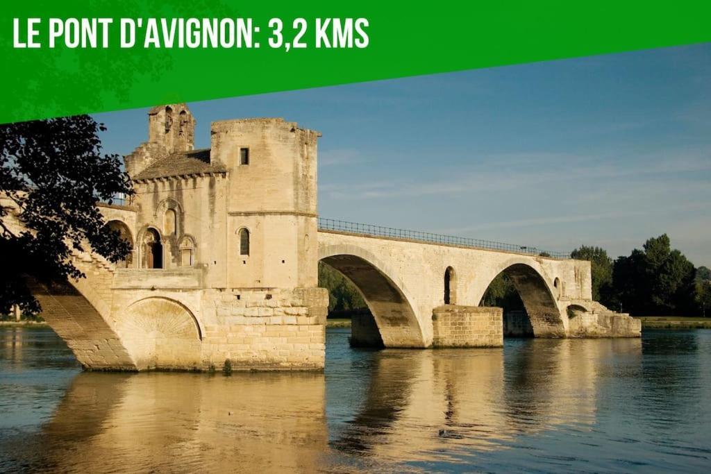 Apartamento Le Figuier - Clim - Wifi Villeneuve-lès-Avignon Exterior foto